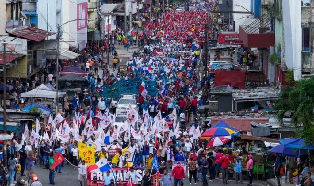 protestas en Panama
